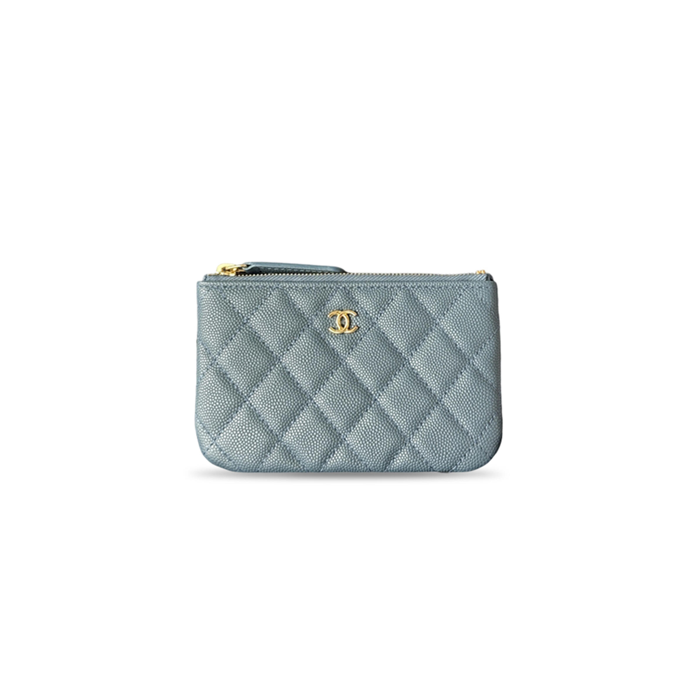CHANEL CLASSIC MINI ZIPPED POUCH A82365 (15*9.5*1cm)